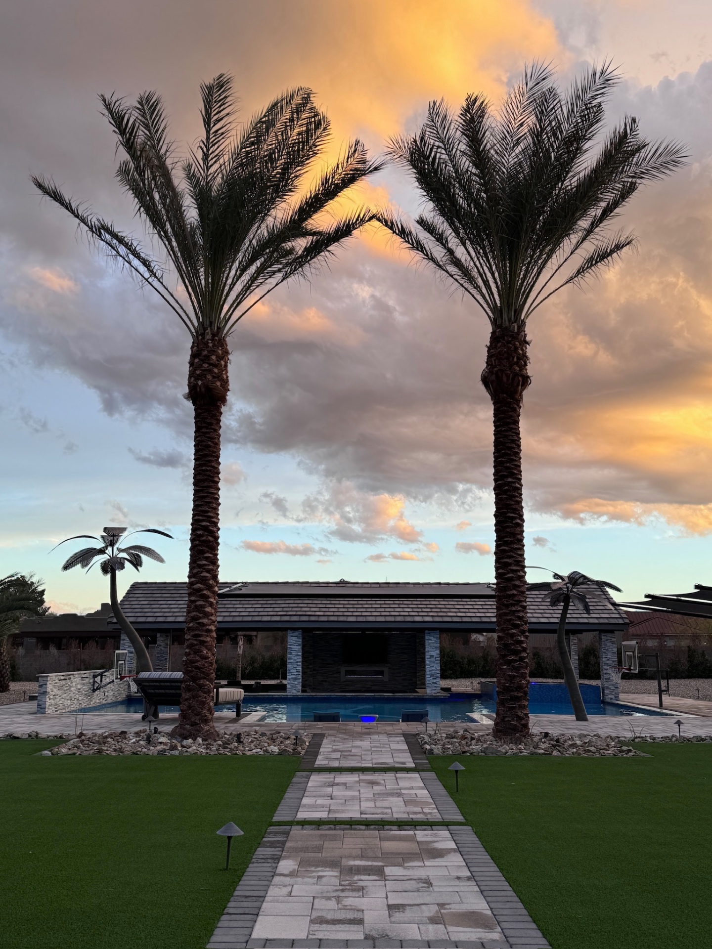 Completed AE Outdoor Living project at New River Resort Backyard in New River, AZ (image 31)