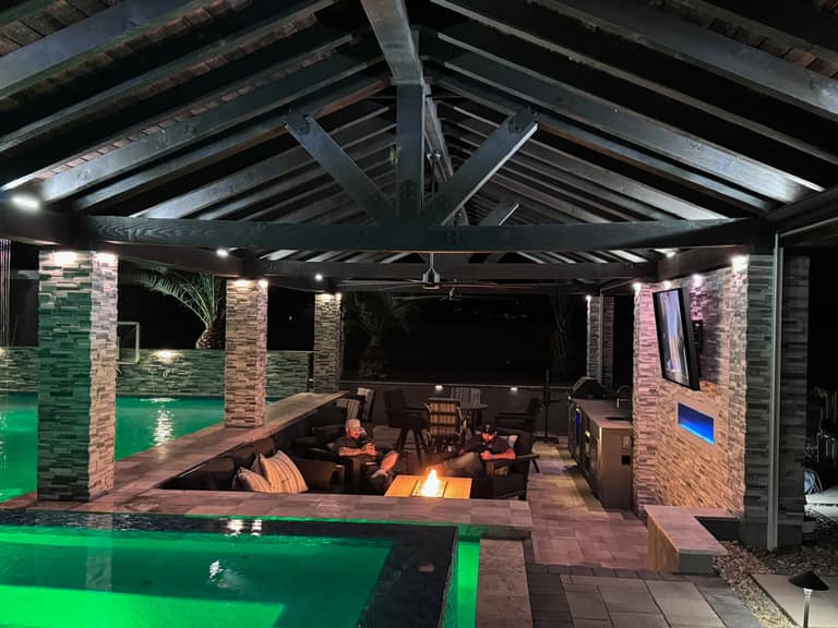 Completed AE Outdoor Living project at New River Resort Backyard in New River, AZ (image 57)