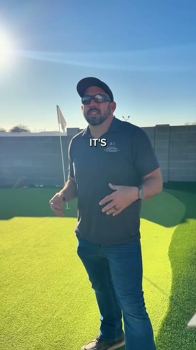 Putting green — real design-build in the field, not paper-perfect