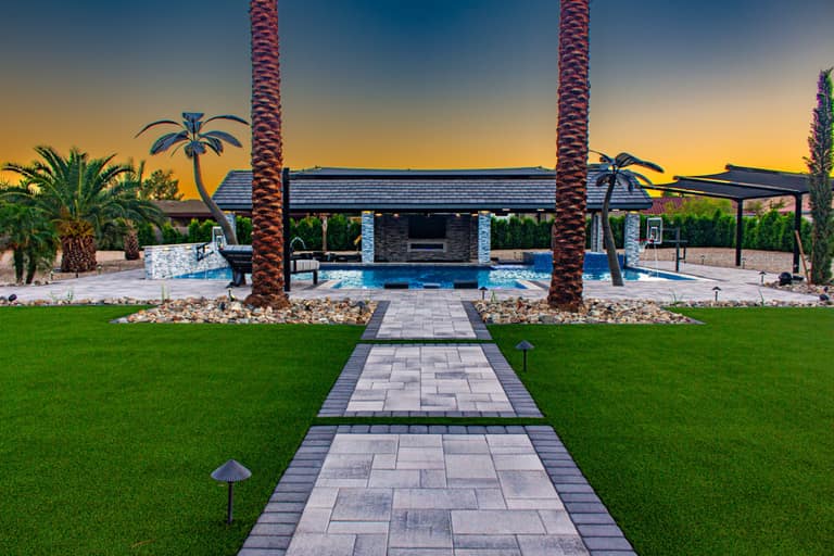 Completed AE Outdoor Living project at New River Resort Backyard in New River, AZ (image 16)