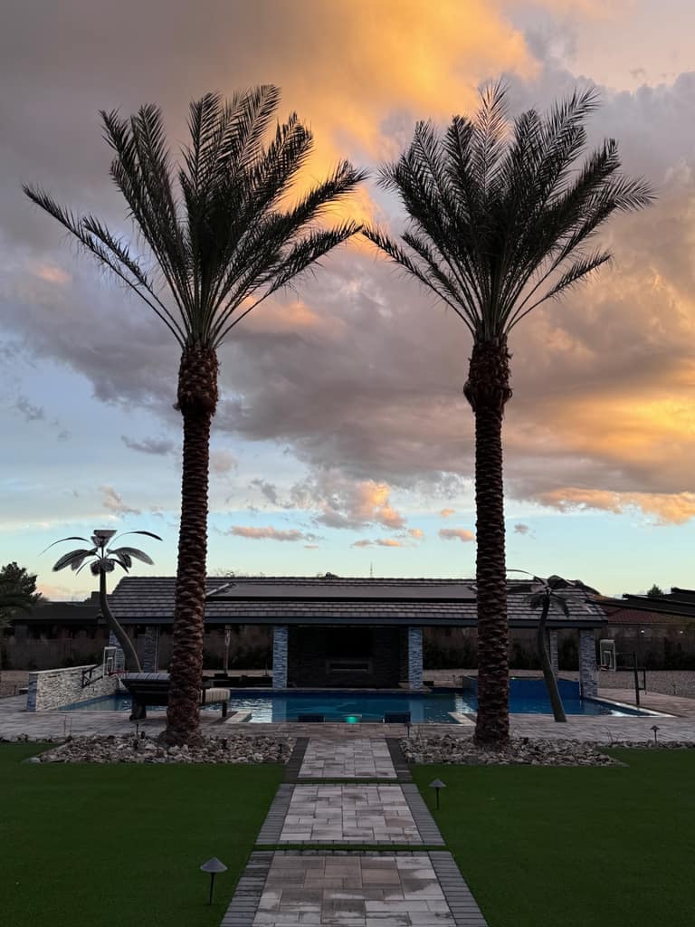 Completed AE Outdoor Living project at New River Resort Backyard in New River, AZ (image 32)