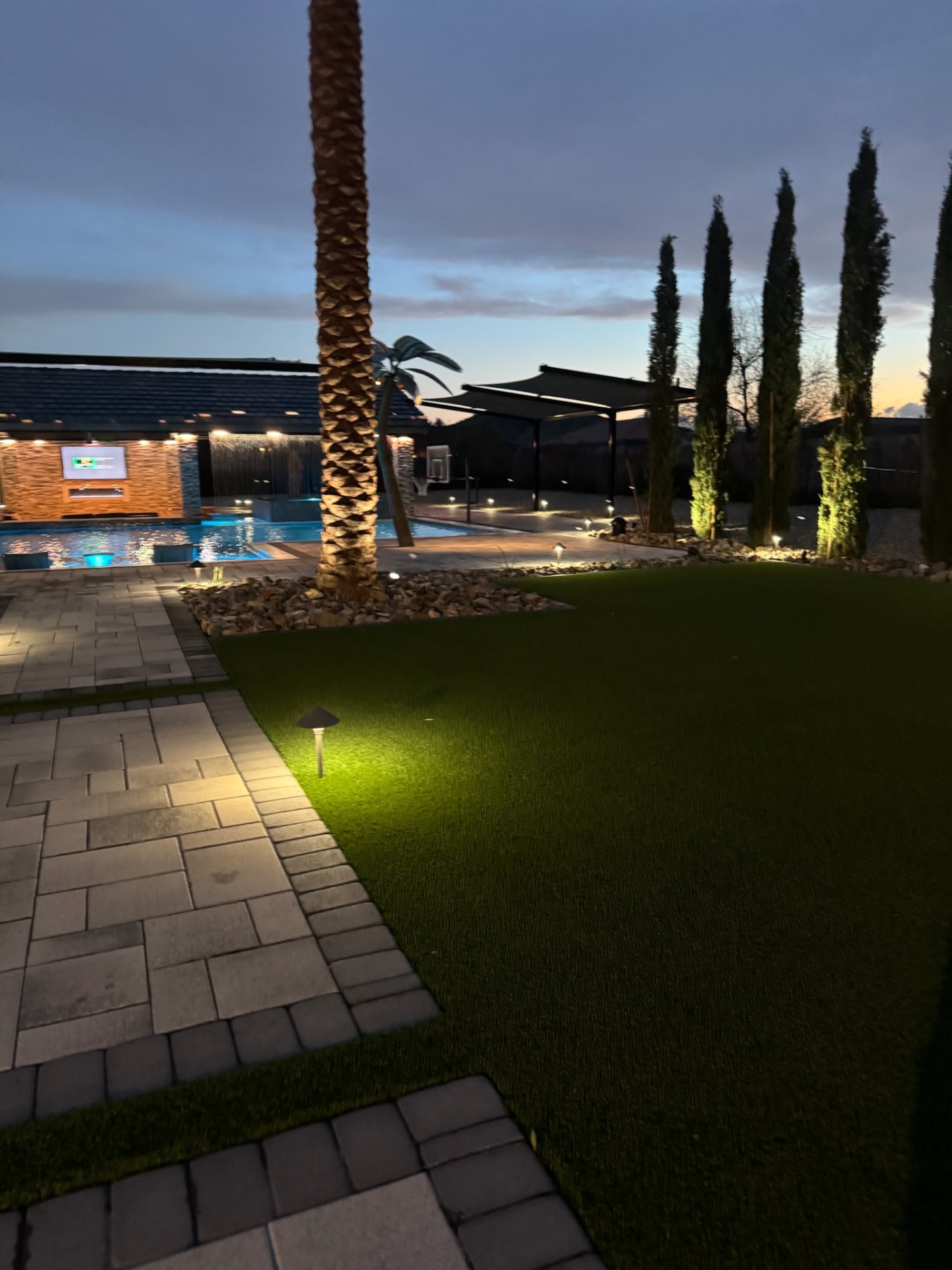 Completed AE Outdoor Living project at New River Resort Backyard in New River, AZ (image 54)
