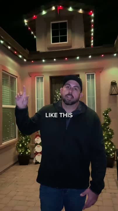 AE LEDs Christmas install — limited slots CTA