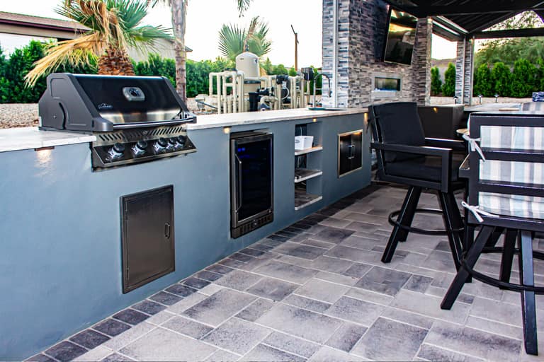 Completed AE Outdoor Living project at New River Resort Backyard in New River, AZ (image 29)