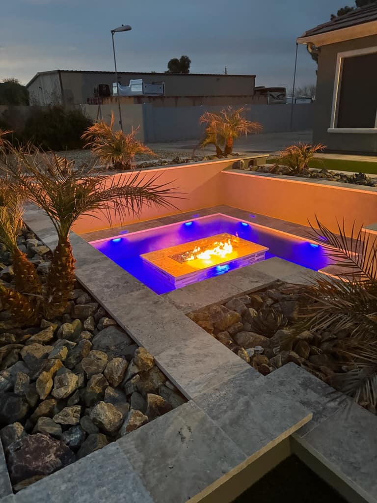 Completed AE Outdoor Living project at New River Resort Backyard in New River, AZ (image 37)
