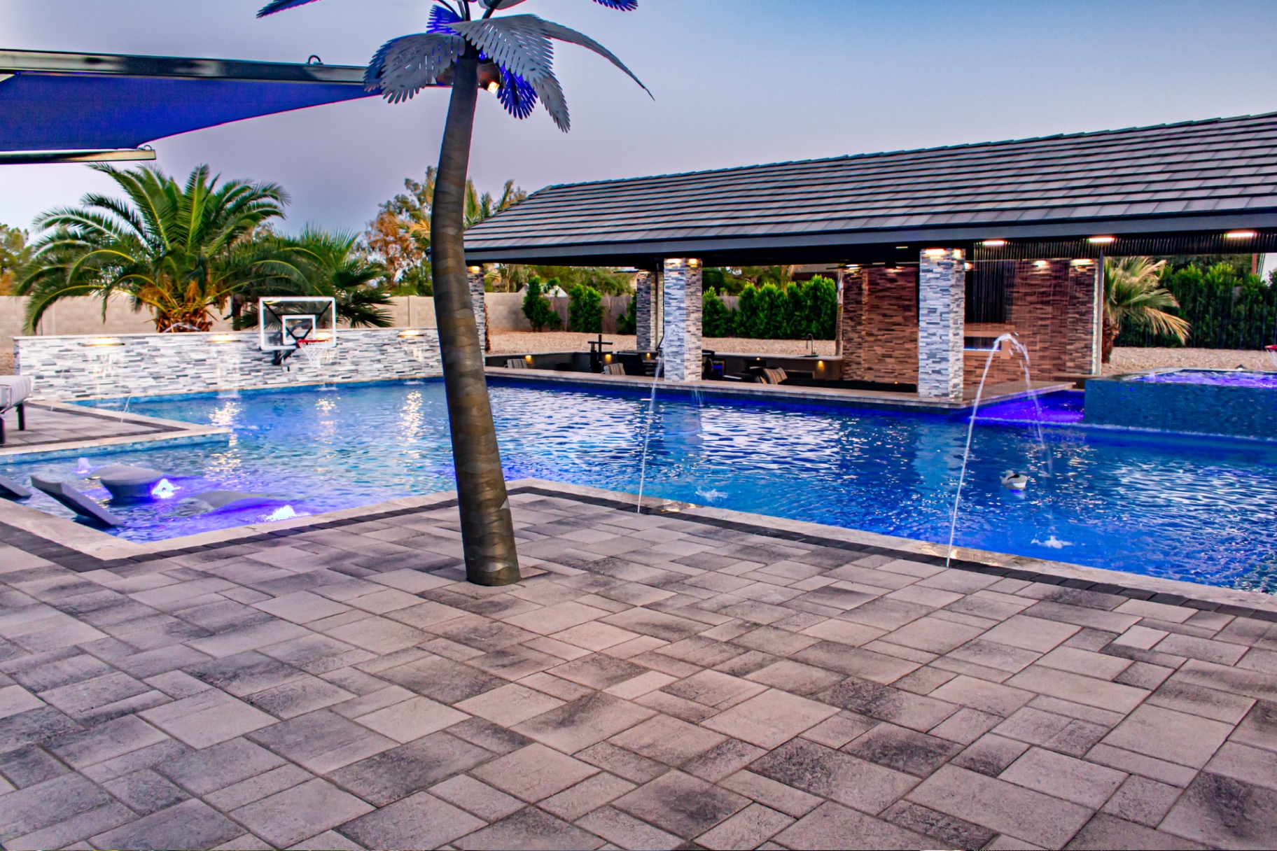 Completed AE Outdoor Living project at New River Resort Backyard in New River, AZ (image 5)