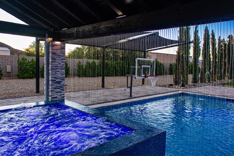 Completed AE Outdoor Living project at New River Resort Backyard in New River, AZ (image 26)