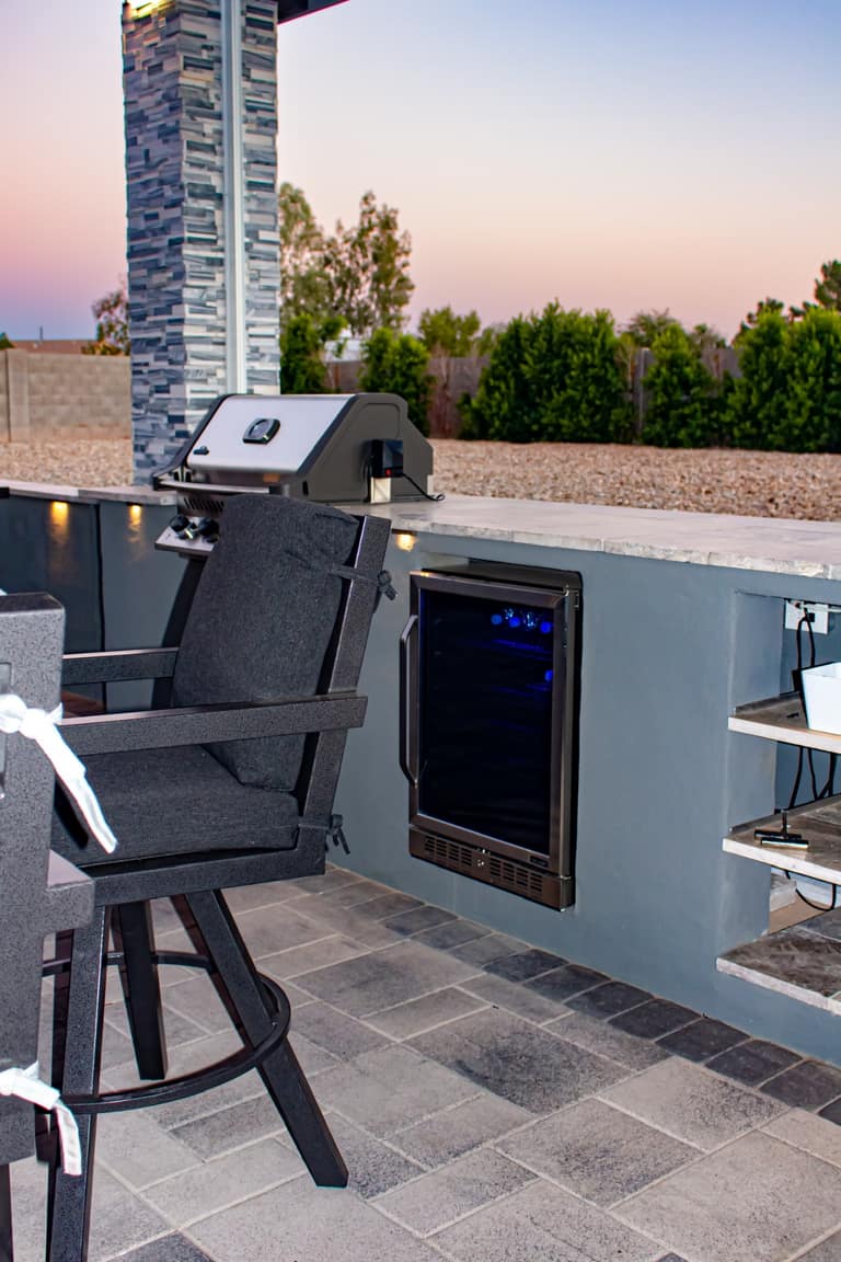 Completed AE Outdoor Living project at New River Resort Backyard in New River, AZ (image 10)