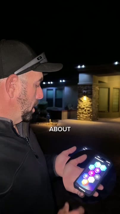 AE LEDs app — preset scenes, DIY colors, and full holiday scheduling