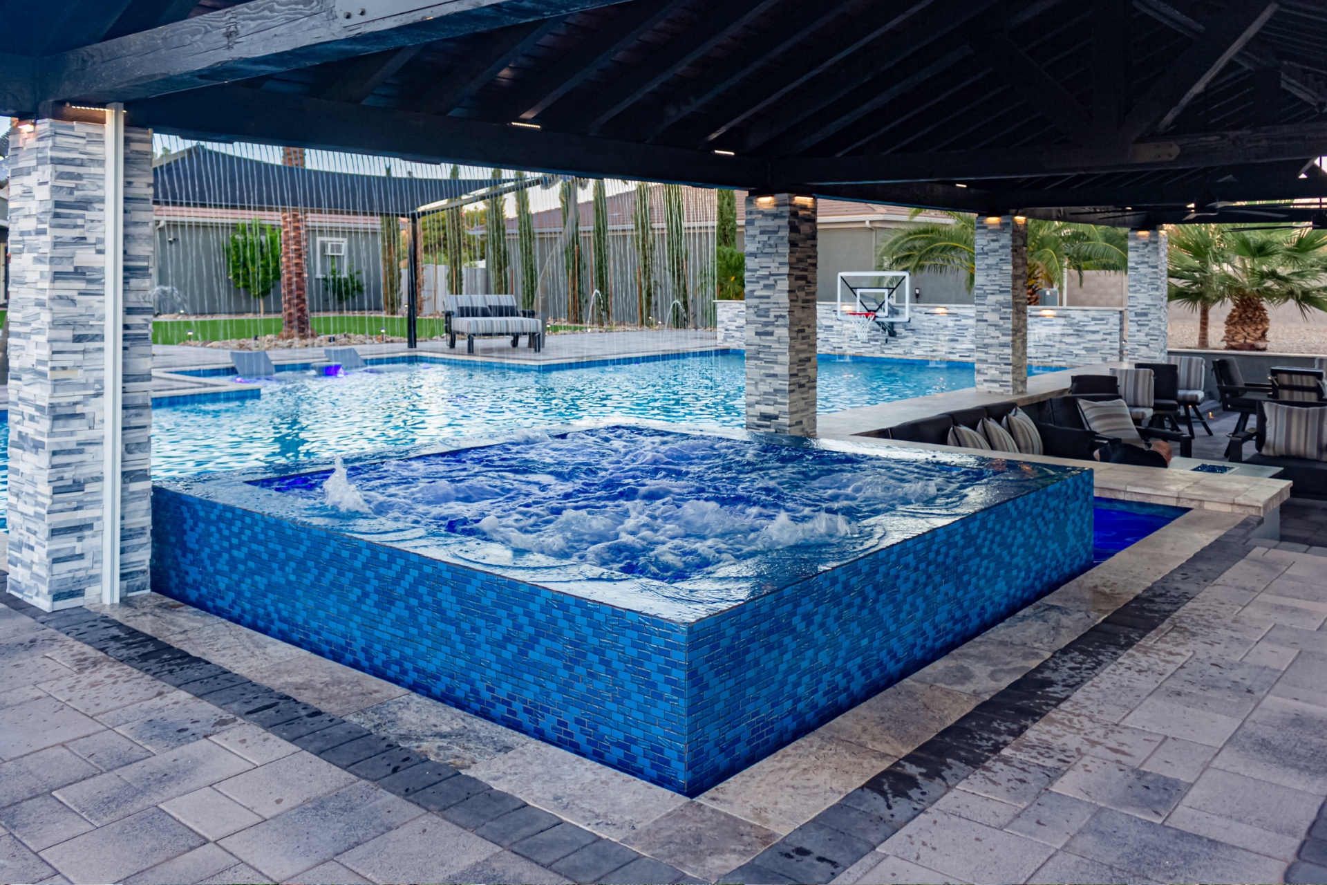 Completed AE Outdoor Living project at New River Resort Backyard in New River, AZ (image 13)