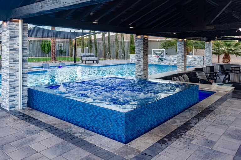 Completed AE Outdoor Living project at New River Resort Backyard in New River, AZ (image 13)