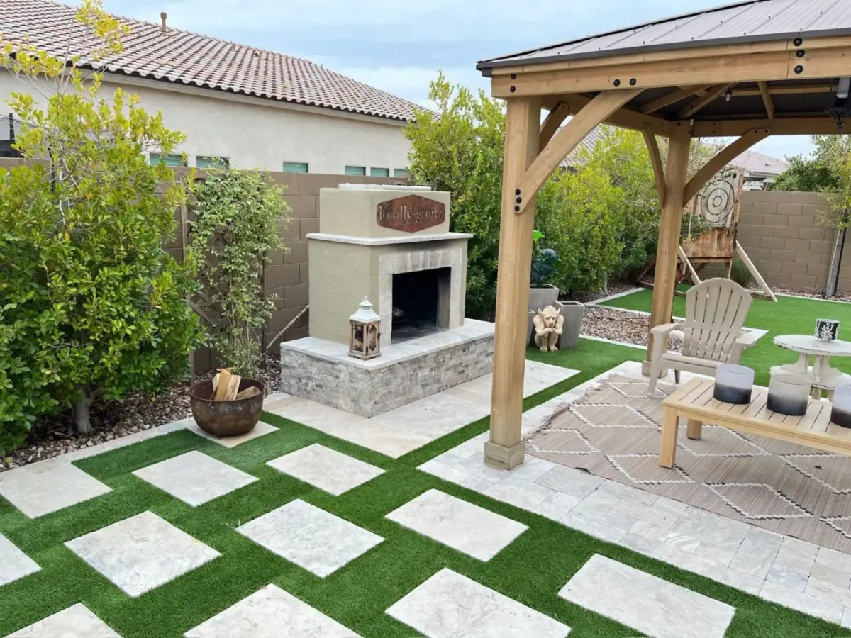 Completed AE Outdoor Living project at Estrella Outdoor Living Remodel in Goodyear, AZ (image 7)