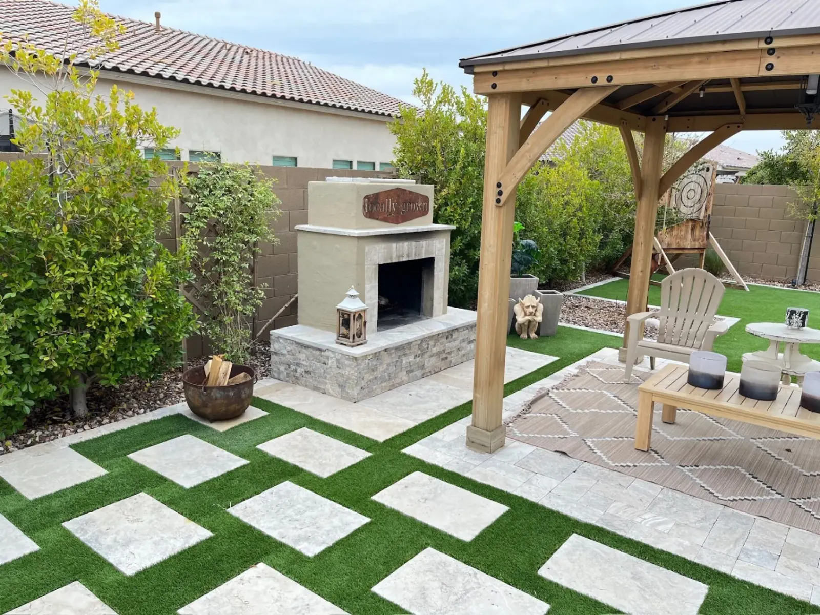 Completed AE Outdoor Living project at Estrella Outdoor Living Remodel in Goodyear, AZ (image 7)