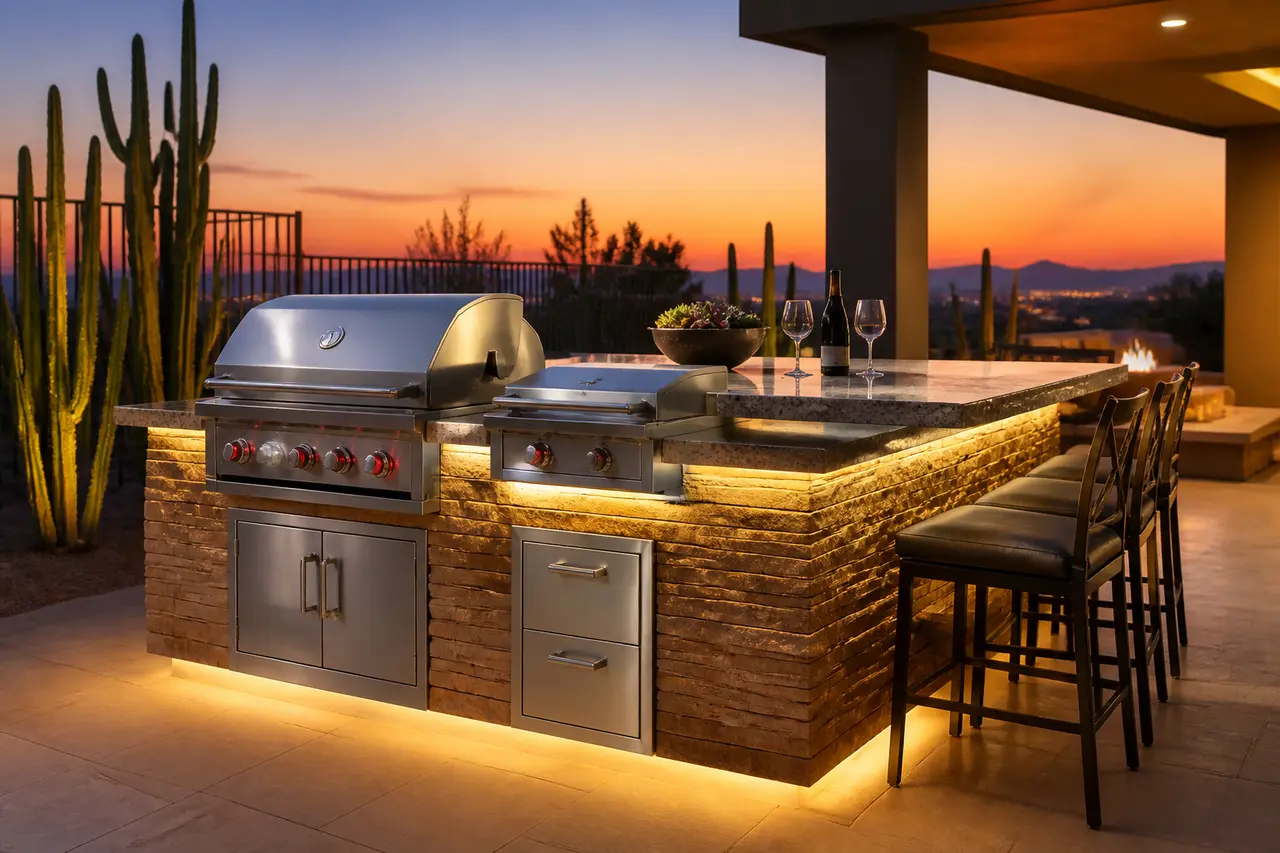Outdoor Kitchen & BBQ Designs